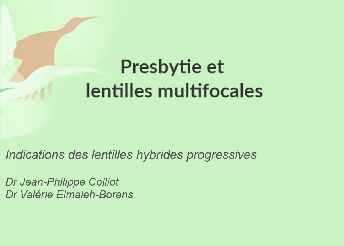 Photo de l'article - Symposium Menicon : Indications des lentilles hybrides progressives
